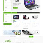 E-commerce home page